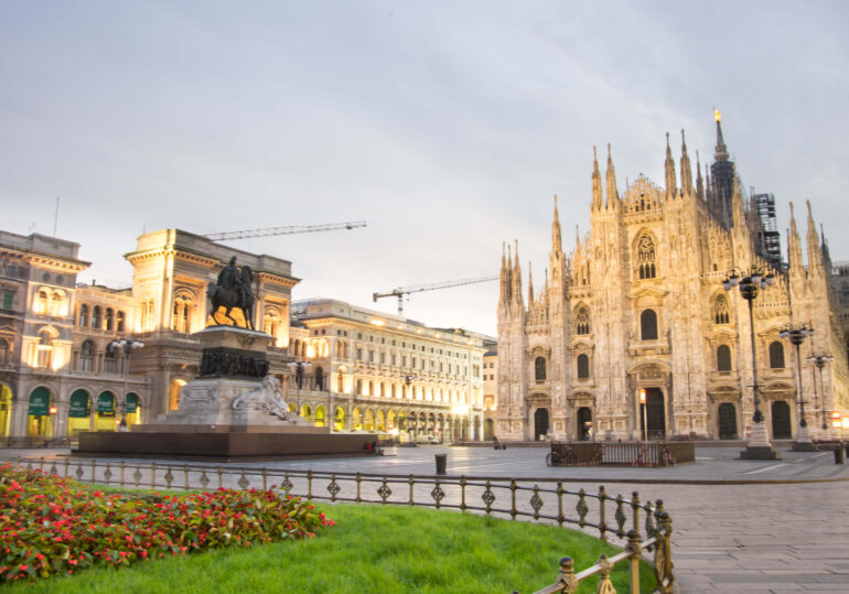 view of piazza duomo at dawn 2023 11 27 05 24 08 utc